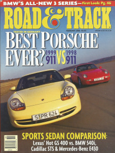 ROAD & TRACK 1998 FEB - SHELBY CSX4000, 911 VS. 911